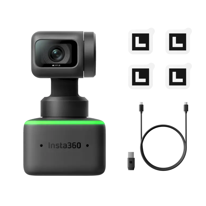 6. Insta360 Link AI-powered 4K digital camera 