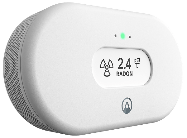 Airthings View Radon Smart Radon Monitor is able to monitor humidity, temperature and radon levels in your home.