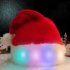 5139a9f6-44f7-43cc-a2e5-c1dda1d33c9b.jpg Light Up Santa Hat with LED Lights - Plush & Festive for Adults & Kids (Warm or Colorful Lights)