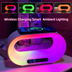 7b1597c9-ae9e-4fb6-83cc-02210fa2dd25-1.jpg Upgrade Your Sleep: Smart Nightlight, Wireless Charger & Alarm (QLAMP-3601)