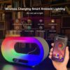 Upgrade Your Sleep: Smart Nightlight, Wireless Charger & Alarm (QLAMP-3601)